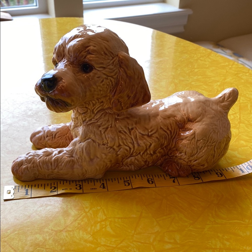 Goebel Large Tan Dog Figurine. Great Condition.